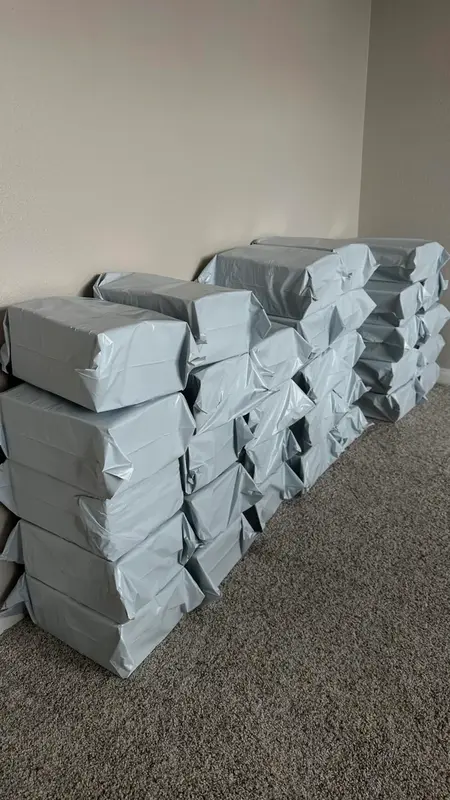 1000 X sacs d'expédition avec pochette