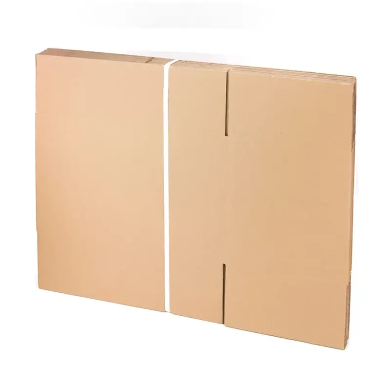 Caisse en carton simple ondulation